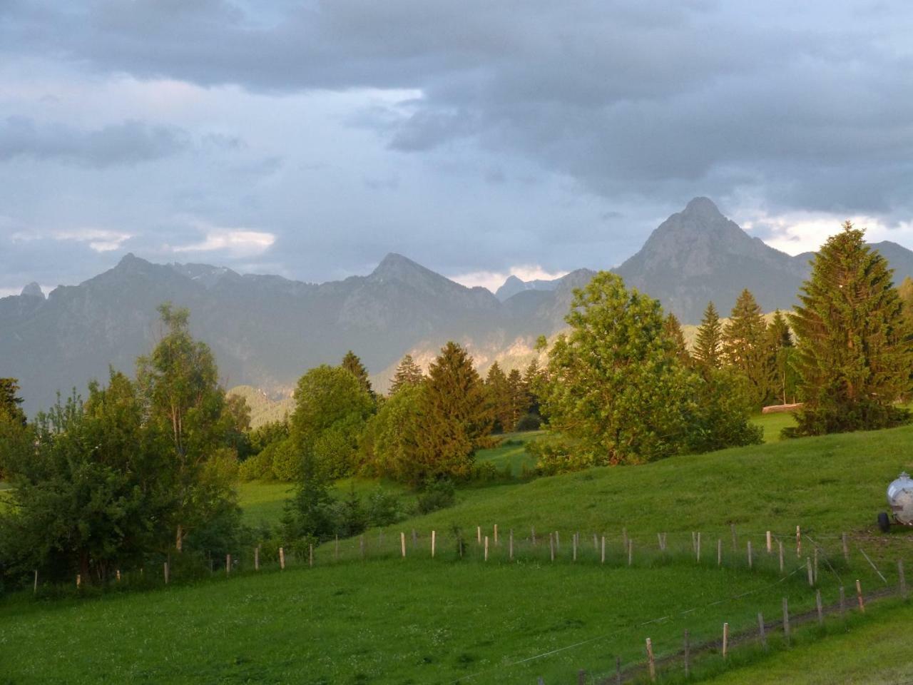 Apartamento Ferienhof Am Holderbusch Füssen Exterior foto